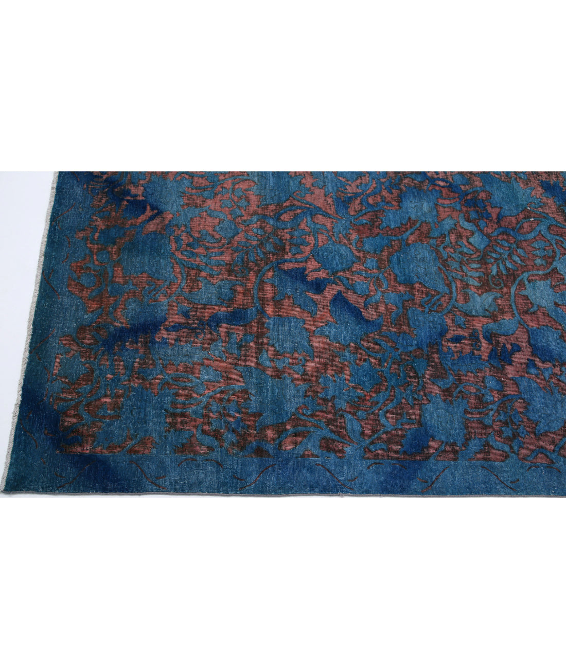 Hand Knotted Onyx Wool Rug - 10'0'' x 13'2'' 10'0'' x 13'2'' (300 X 395) / Teal / Teal