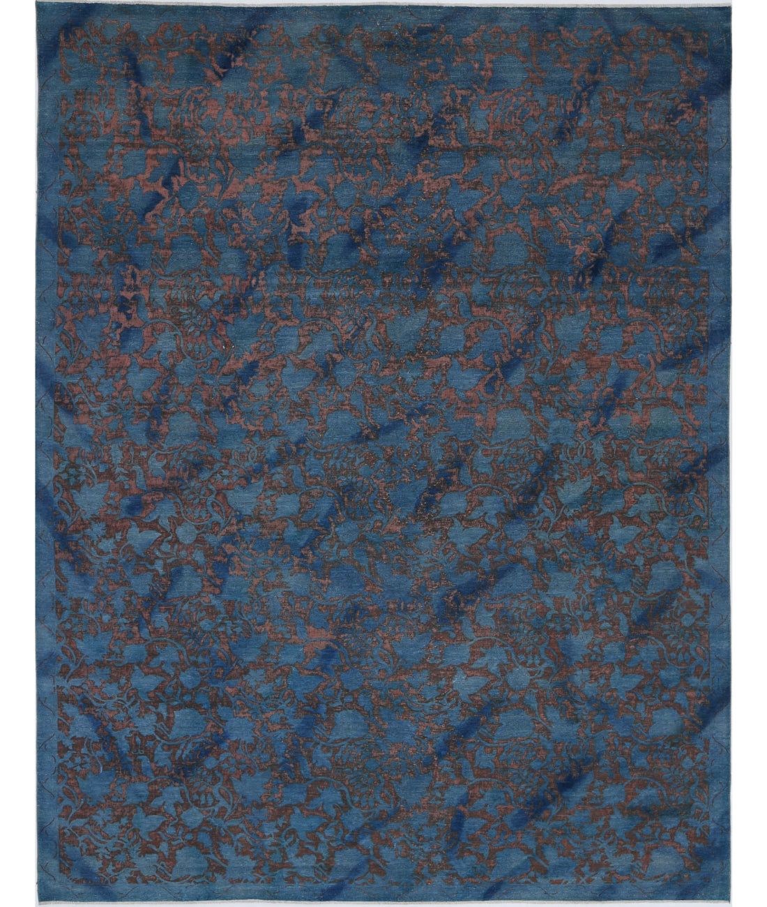 Hand Knotted Onyx Wool Rug - 10'0'' x 13'2''