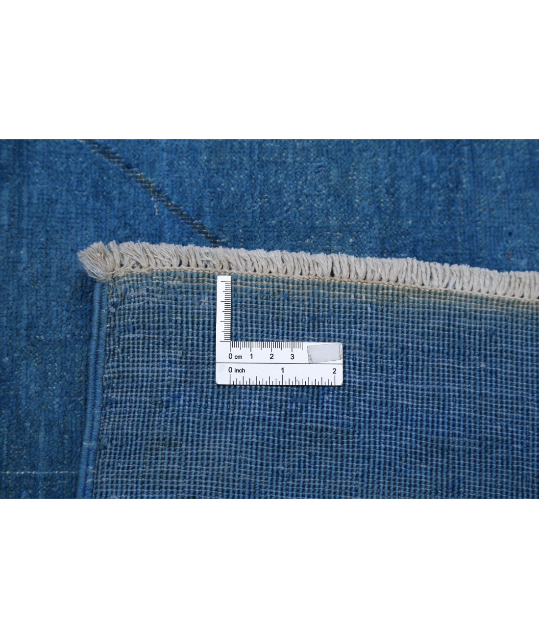 Hand Knotted Onyx Wool Rug - 9'7'' x 13'3'' 9'7'' x 13'3'' (288 X 398) / Blue / Pink