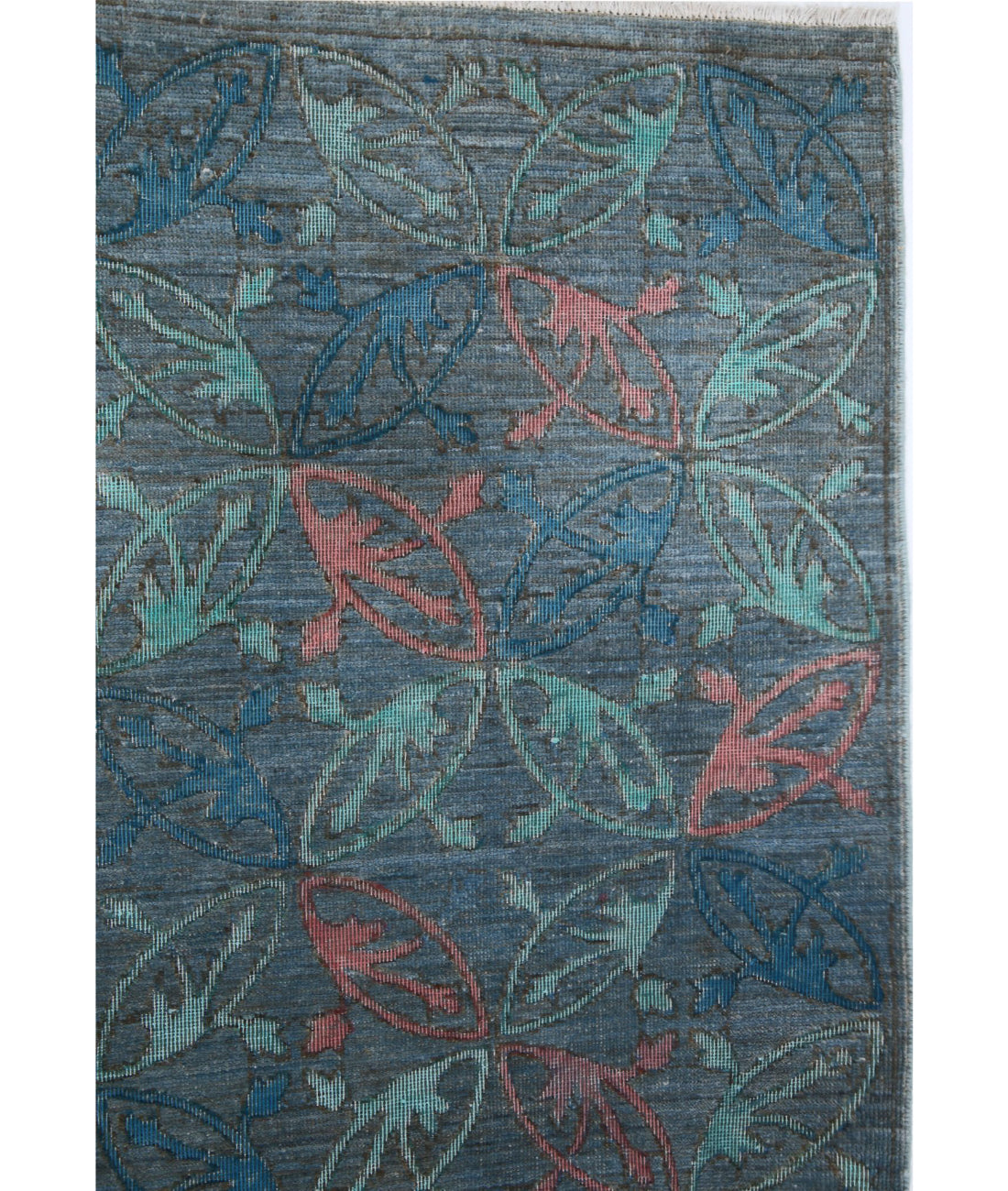 Hand Knotted Onyx Wool Rug - 6'10'' x 9'0'' 6'10'' x 9'0'' (205 X 270) / Blue / N/A