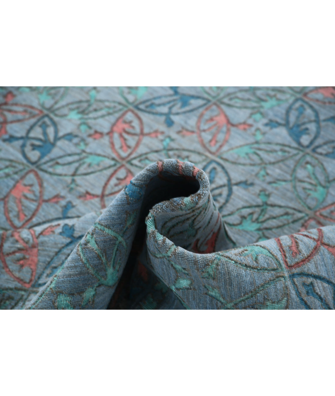 Hand Knotted Onyx Wool Rug - 6'10'' x 9'0'' 6'10'' x 9'0'' (205 X 270) / Blue / N/A