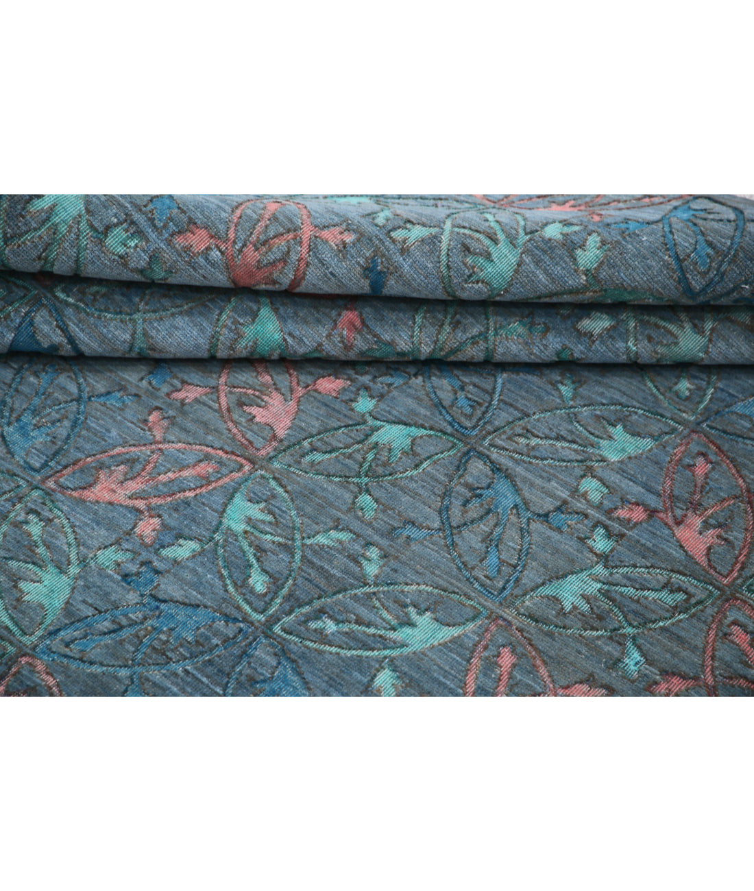 Hand Knotted Onyx Wool Rug - 6'10'' x 9'0'' 6'10'' x 9'0'' (205 X 270) / Blue / N/A