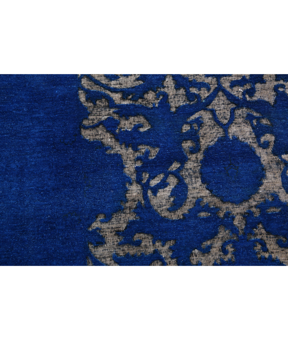 Hand Knotted Onyx Wool Rug - 7'9'' x 9'4'' 7'9'' x 9'4'' (233 X 280) / Blue / Blue
