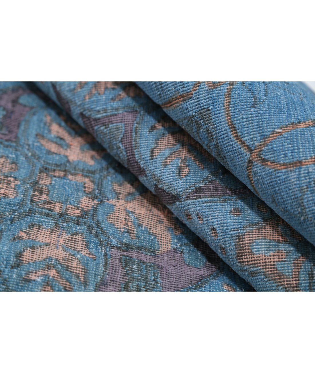 Hand Knotted Onyx Wool Rug - 5'10'' x 8'0'' 5'10'' x 8'0'' (175 X 240) / Blue / Purple