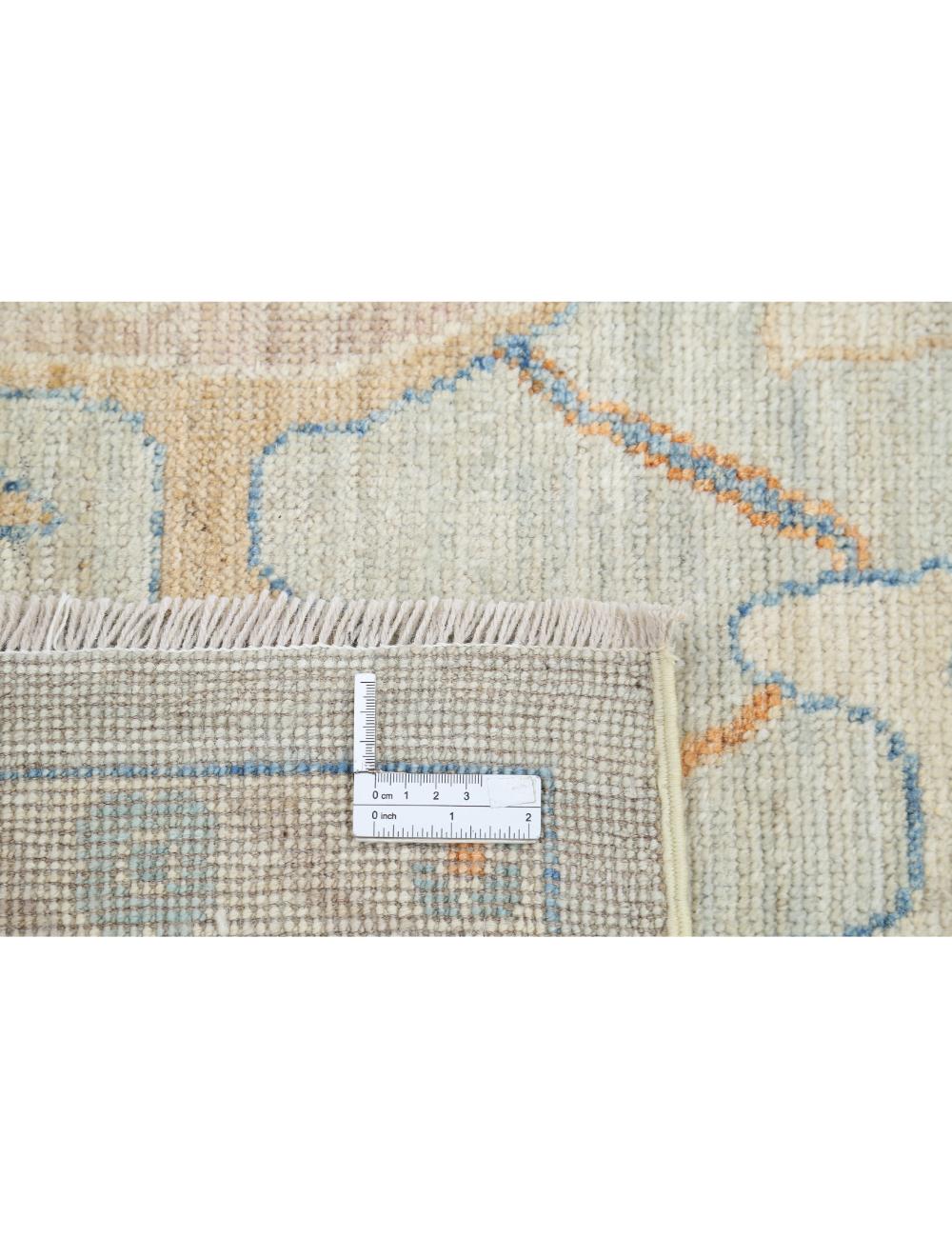 Hand Knotted Oushak Wool Rug - 8'2'' x 10'1'' Arteverk Arteverk Rugs