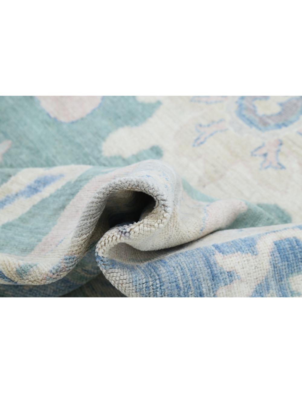 Hand Knotted Oushak Wool Rug - 10'6'' x 14'6'' Arteverk Arteverk Rugs