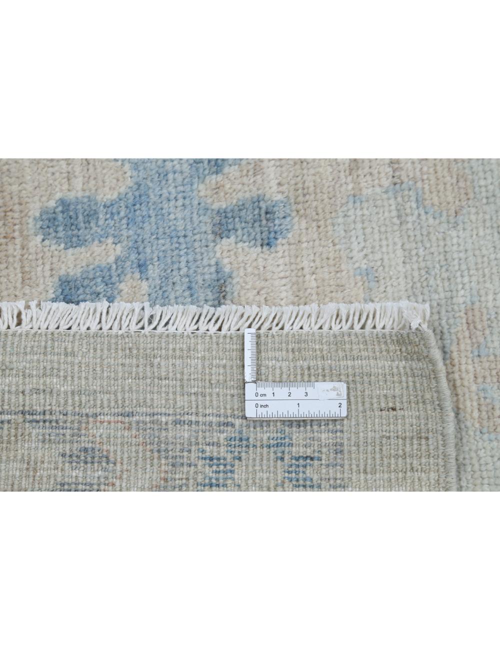 Hand Knotted Oushak Wool Rug - 9'2'' x 12'3'' Arteverk Arteverk Rugs