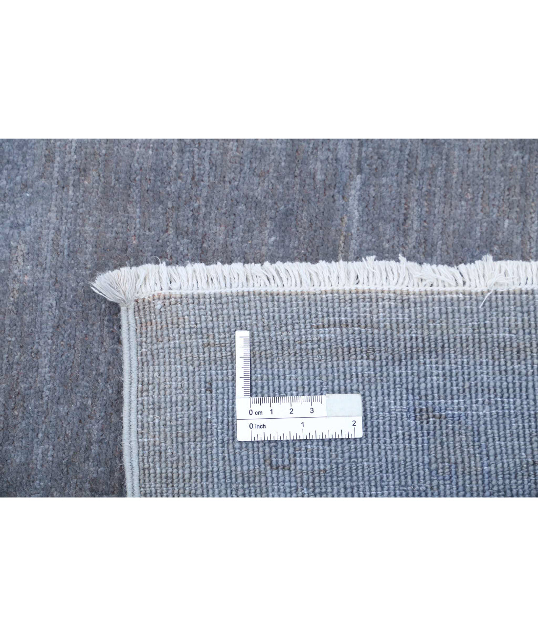 Hand Knotted Overdye Wool Rug - 9'10'' x 13'1'' 9'10'' x 13'1'' (295 X 393) / Blue / N/A