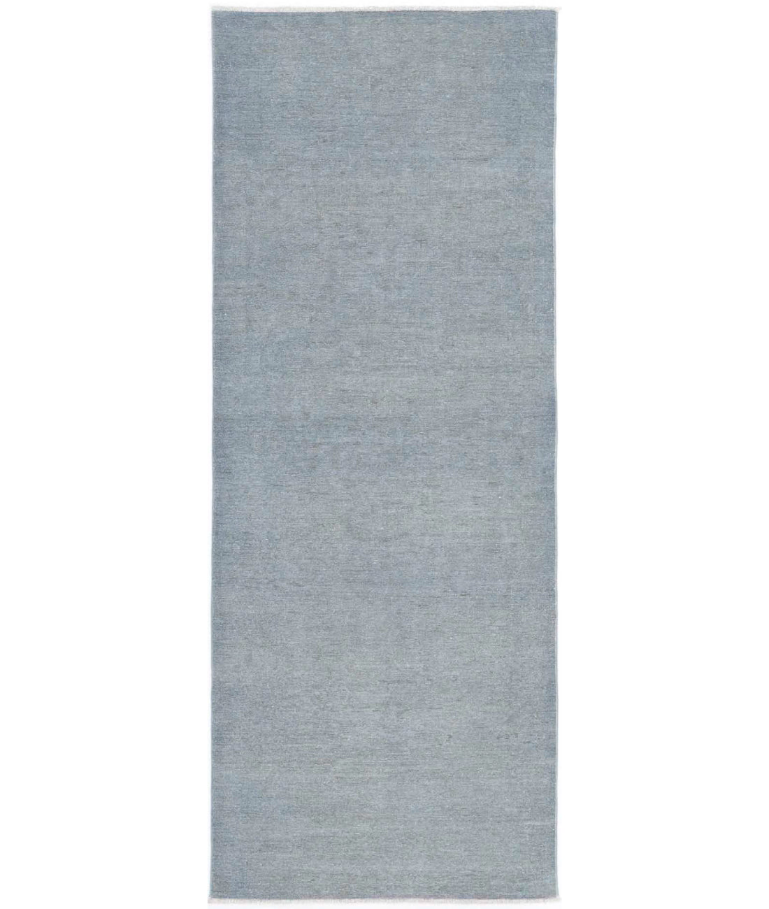 Hand Knotted Overdye Wool Rug - 2'9'' x 7'10''