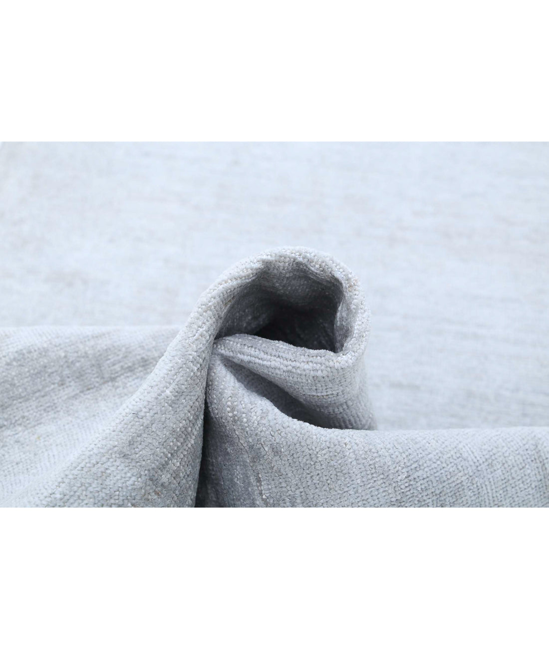 Hand Knotted Overdye Wool Rug - 2'7'' x 12'2'' 2'7'' x 12'2'' (78 X 365) / Grey / Grey