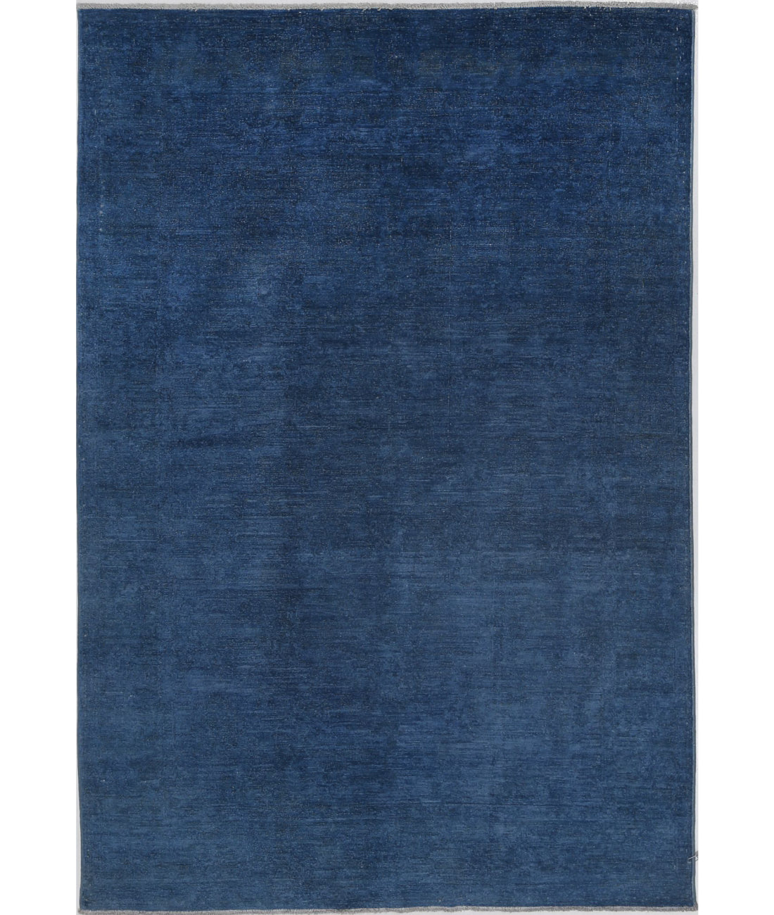 Hand Knotted Overdye Wool Rug - 4'9'' x 7'2''
