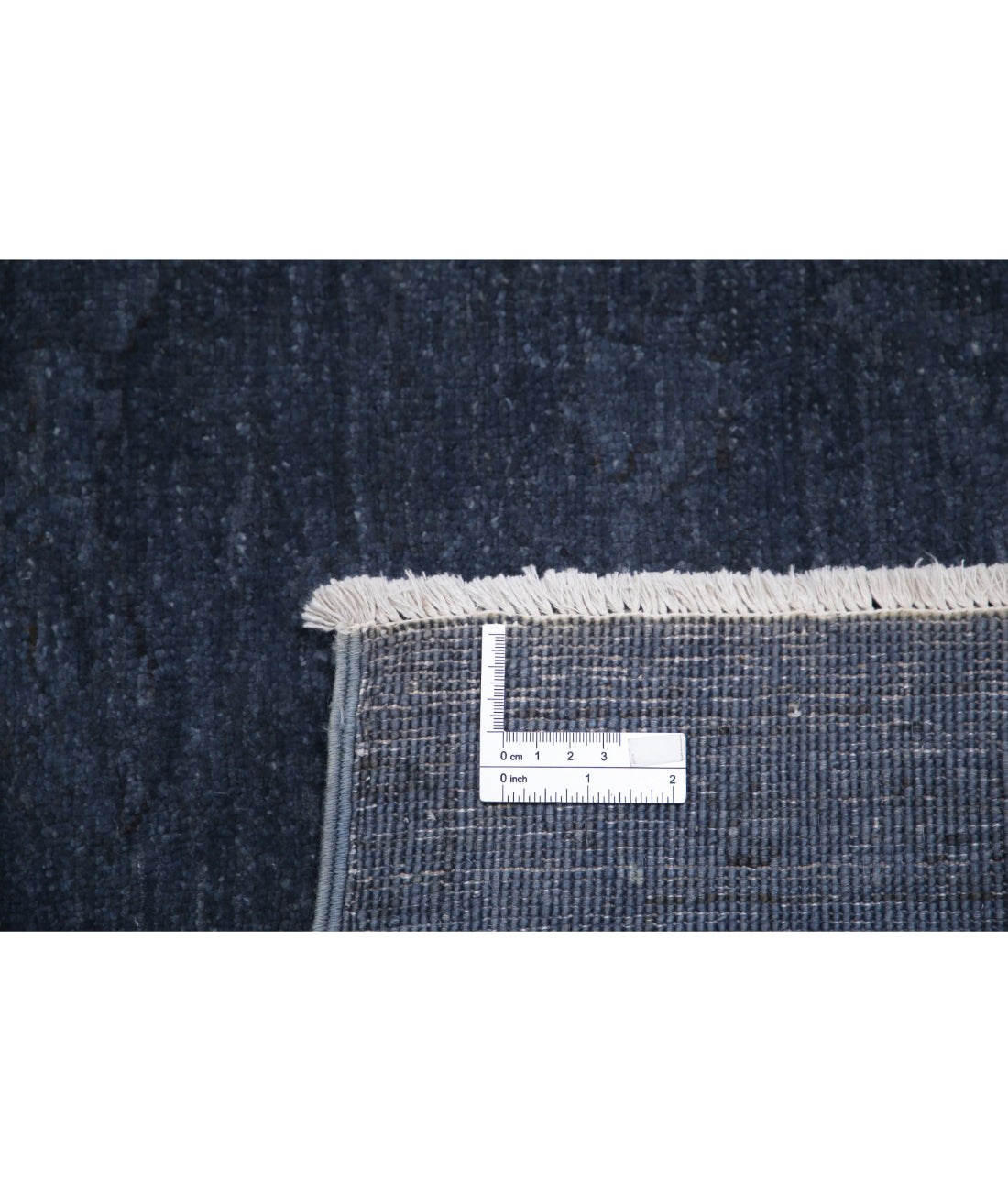 Hand Knotted Overdye Wool Rug - 6'4'' x 9'1''