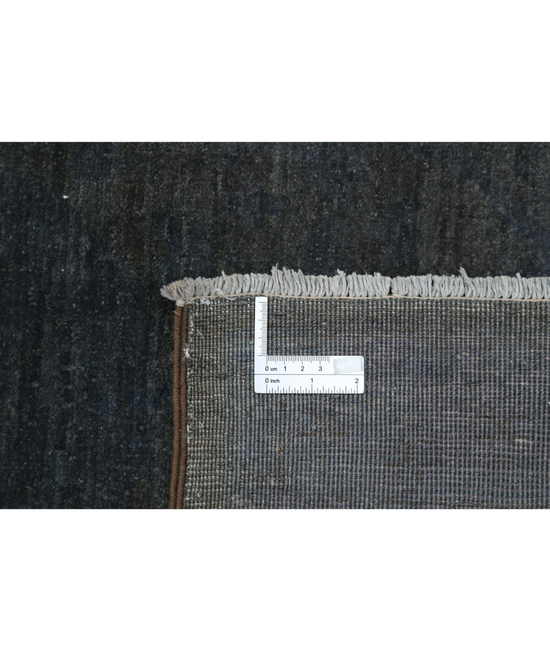 Hand Knotted Overdye Wool Rug - 9'10'' x 13'5''