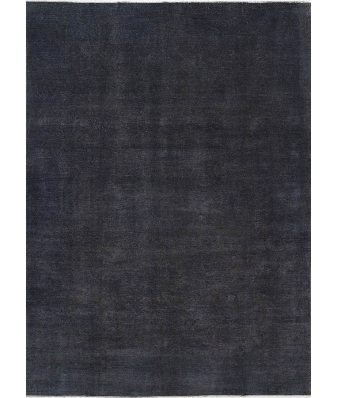Hand Knotted Overdye Wool Rug - 9'10'' x 13'5''
