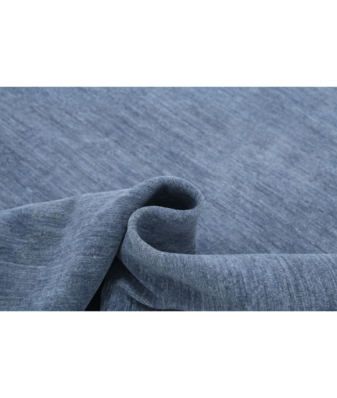 Hand Knotted Overdye Wool Rug - 8'10'' x 11'10'' 8'10'' x 11'10'' (265 X 355) / Grey / Grey