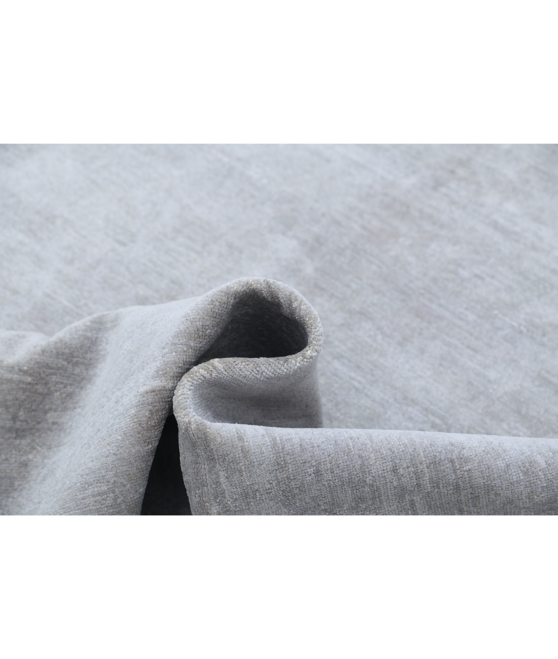Hand Knotted Overdye Wool Rug - 5'9'' x 8'6'' 5'9'' x 8'6'' (173 X 255) / Grey / Grey