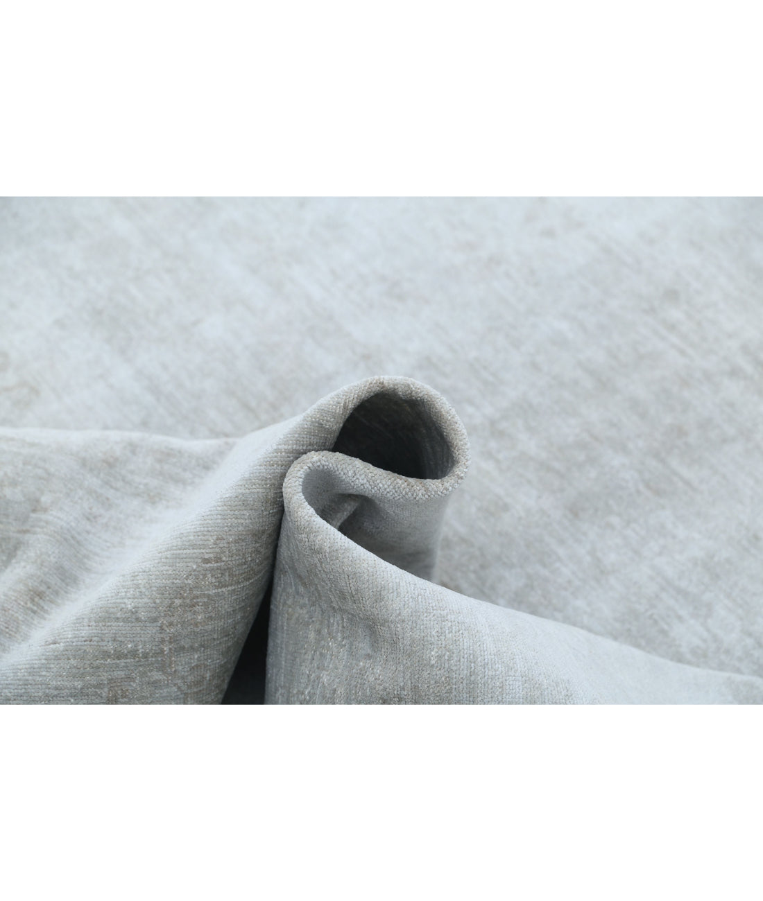 Hand Knotted Overdye Wool Rug - 5'10'' x 8'3'' 5'10'' x 8'3'' (175 X 248) / Grey / Grey