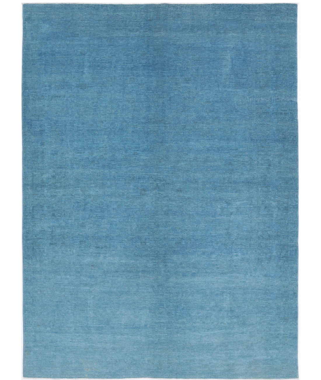 Hand Knotted Overdye Wool Rug - 5'11'' x 8'3'' 5'11'' x 8'3'' (178 X 248) / Blue / N/A