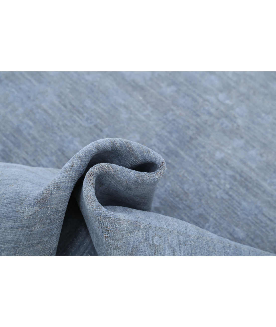 Hand Knotted Overdye Wool Rug - 5'11'' x 8'6'' 5'11'' x 8'6'' (178 X 255) / Grey / Grey