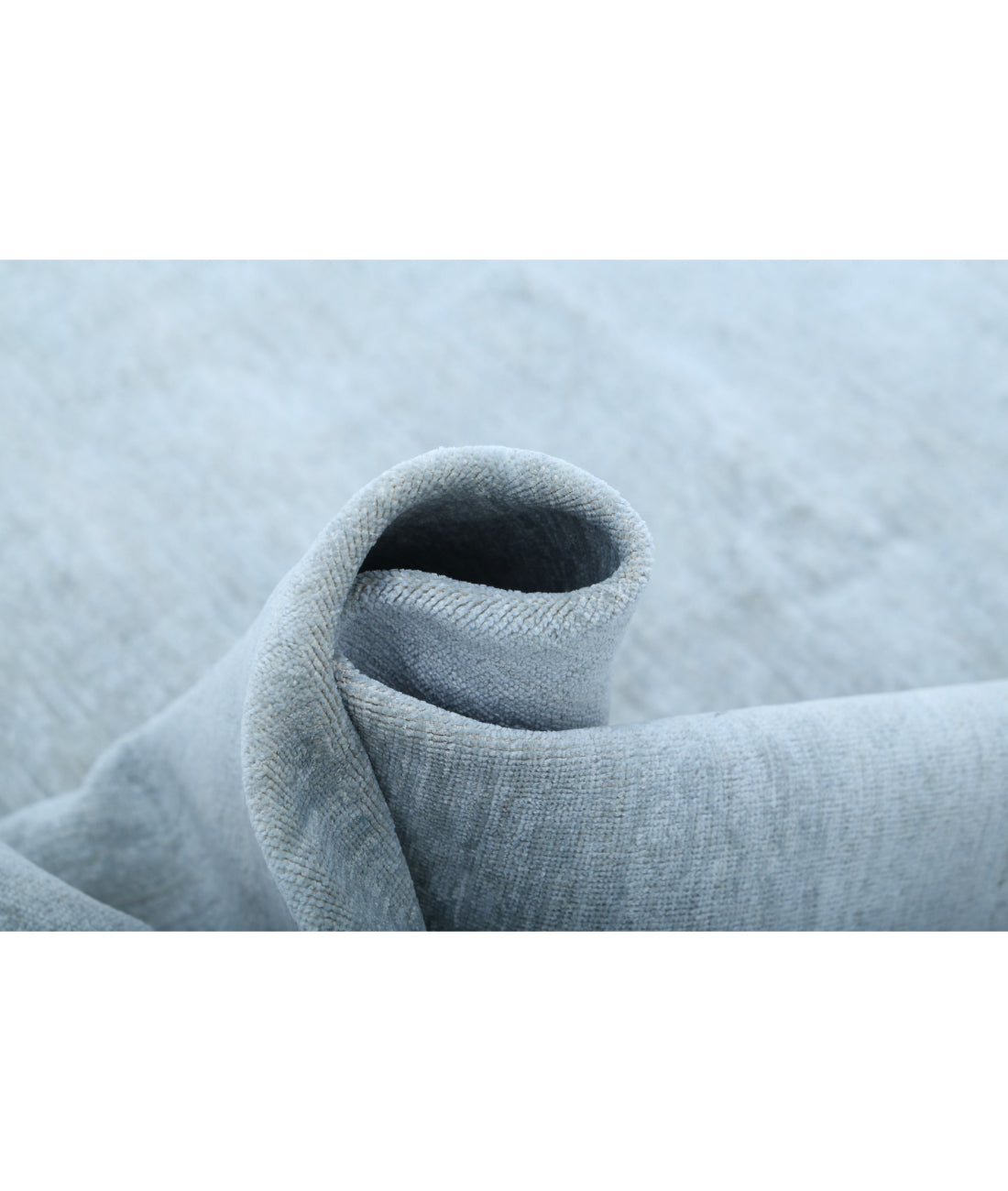 Hand Knotted Overdye Wool Rug - 6'1'' x 8'4'' 6'1'' x 8'4'' (183 X 250) / Grey / Grey