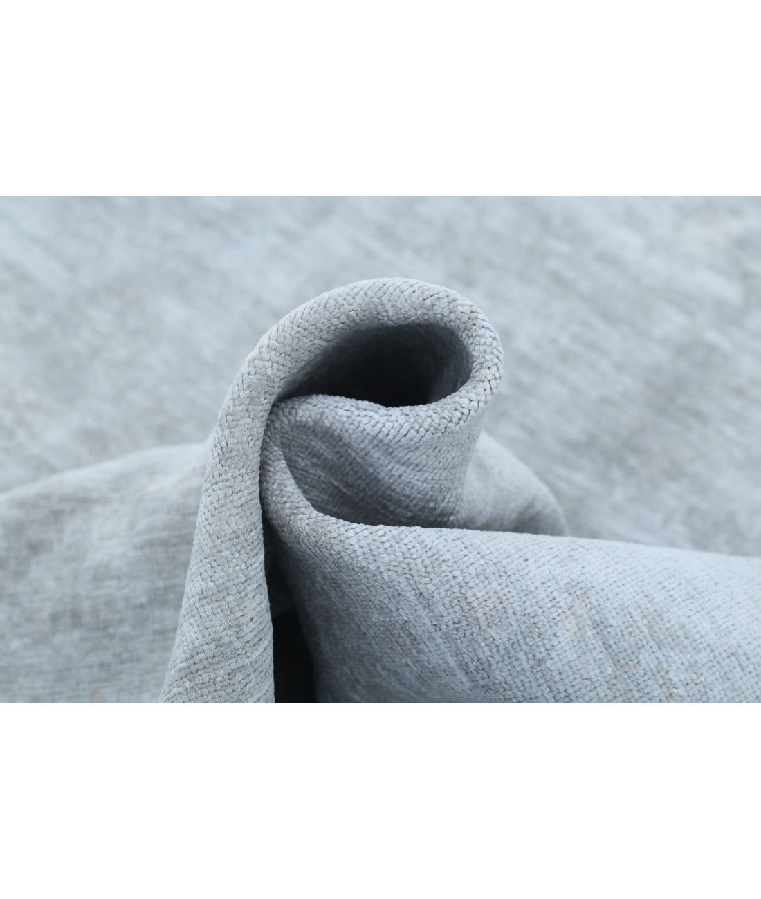 Hand Knotted Overdye Wool Rug - 6'2'' x 8'1'' 6'2'' x 8'1'' (185 X 243) / Grey / Grey
