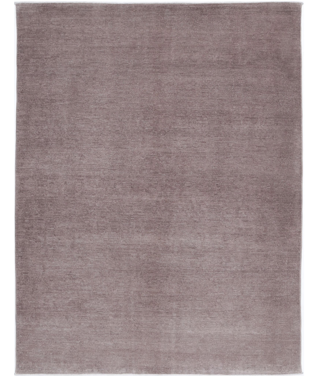 Hand Knotted Overdye Wool Rug - 6&#39;1&#39;&#39; x 8&#39;4&#39;&#39; 6&#39;1&#39;&#39; x 8&#39;4&#39;&#39; (183 X 250) / Taupe / Taupe