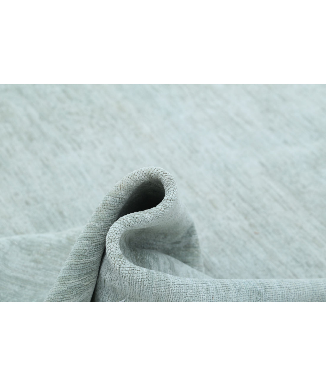 Hand Knotted Overdye Wool Rug - 7'11'' x 10'1'' 7'11'' x 10'1'' (238 X 303) / Green / N/A