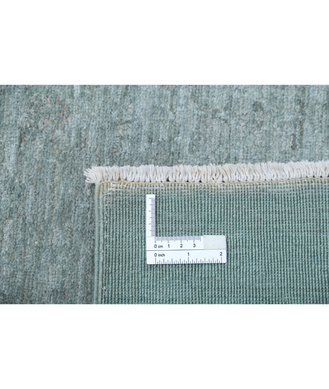 Hand Knotted Overdye Wool Rug - 9'1'' x 11'10''