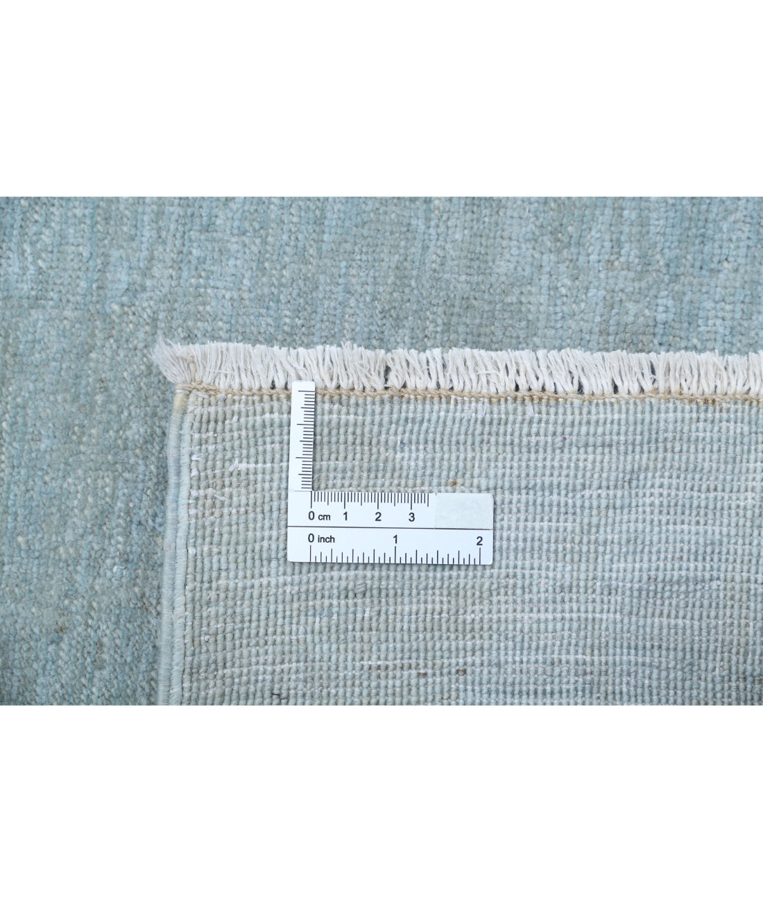 Hand Knotted Overdye Wool Rug - 7'10'' x 9'10''