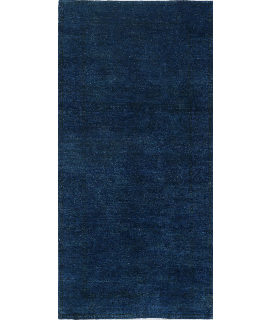 Hand Knotted Overdye Wool Rug - 5'9'' x 11'9''