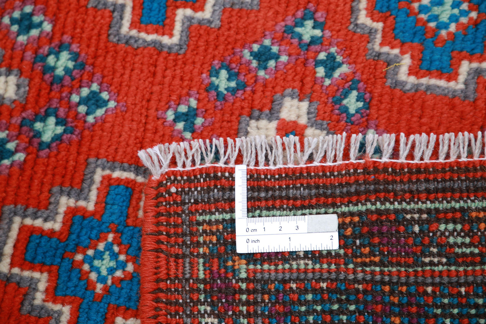 Hand Knotted Baluch Revival Wool Rug - 3'3'' x 5'6''