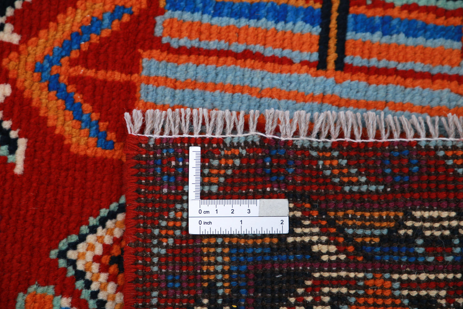 Hand Knotted Baluch Revival Wool Rug - 3'3'' x 4'11''