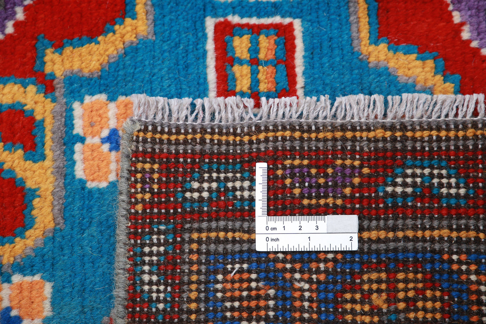 Hand Knotted Baluch Revival Wool Rug - 4'8'' x 6'8''