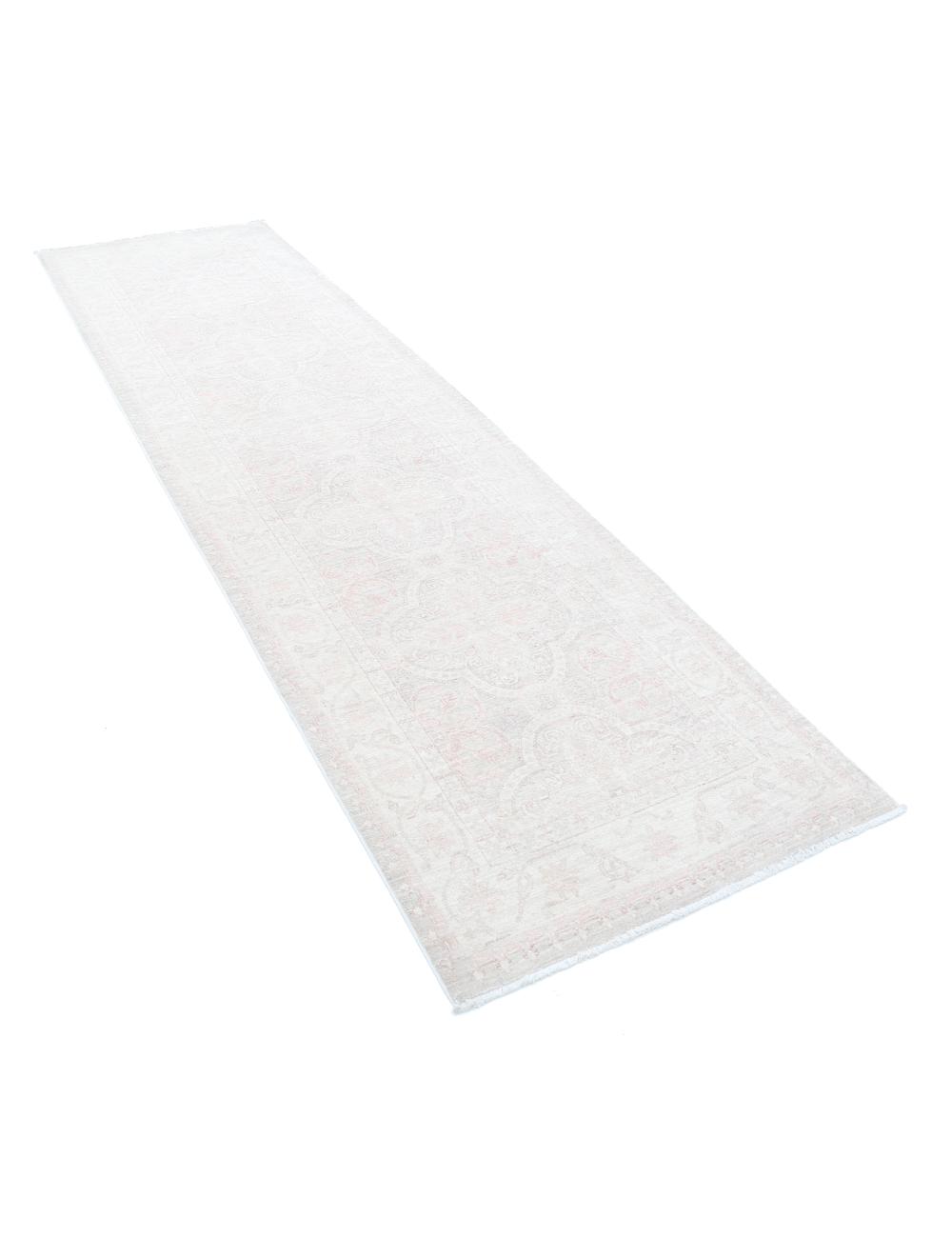 Hand Knotted Fine Serenity Wool Rug - 3'0'' x 10'7''
