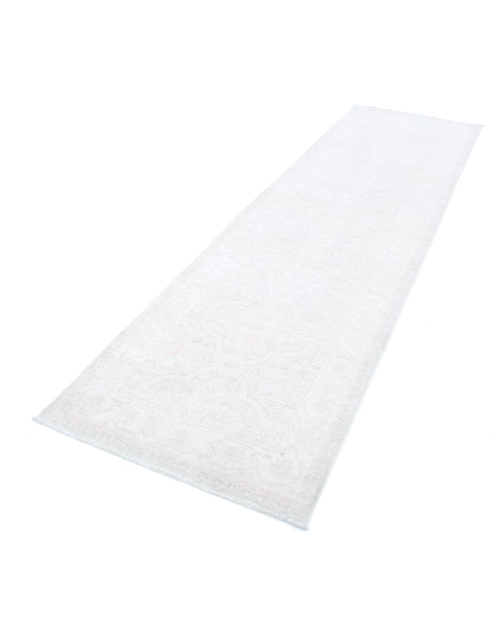 Hand Knotted Fine Serenity Wool Rug - 3'0'' x 10'7'' Arteverk Arteverk Rugs