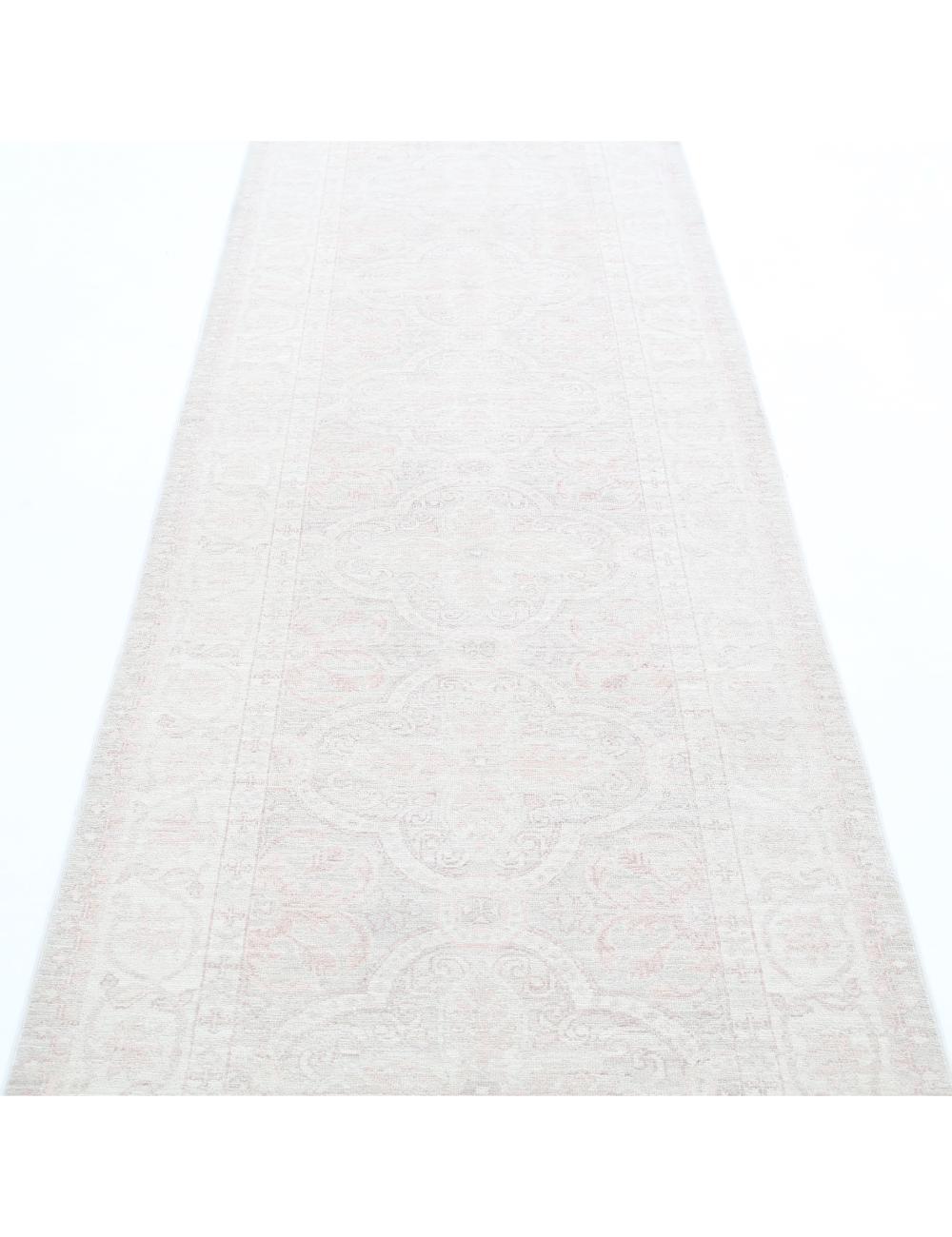 Hand Knotted Fine Serenity Wool Rug - 3'0'' x 10'7'' Arteverk Arteverk Rugs