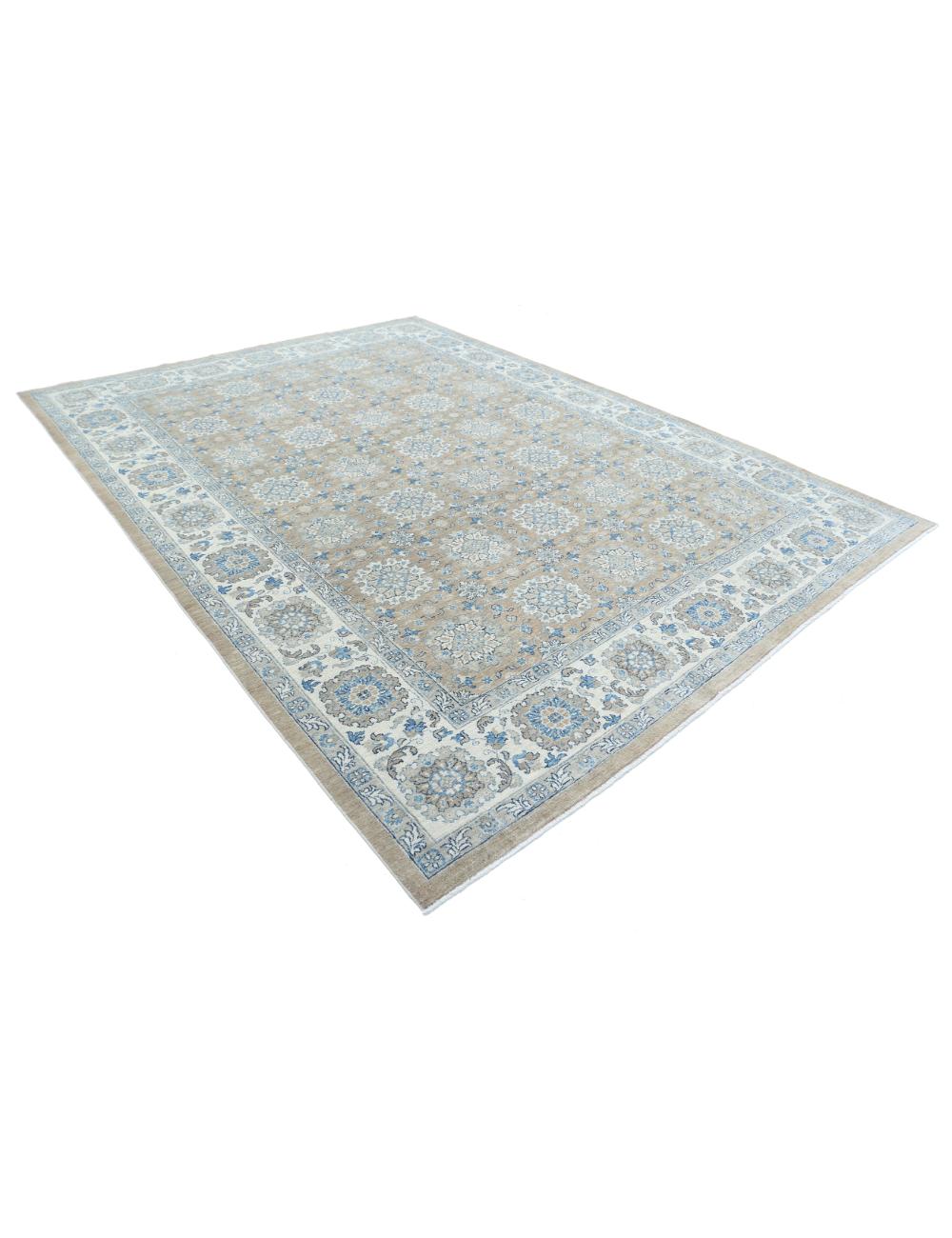 Hand Knotted Serenity Wool Rug - 8'8'' x 11'9''