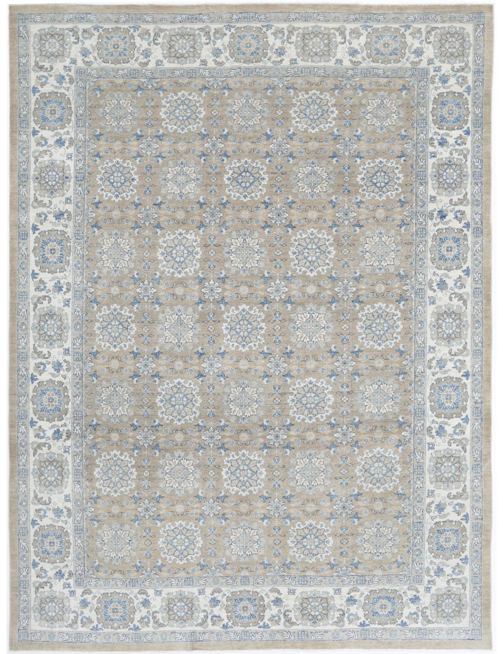 Hand Knotted Serenity Wool Rug - 8'8'' x 11'9''
