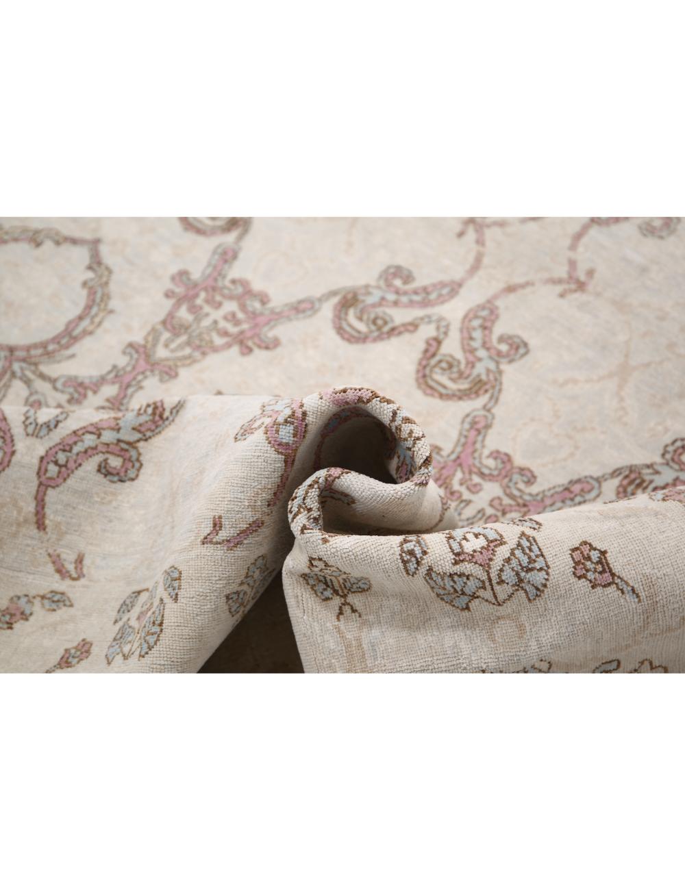 Hand Knotted Fine Serenity Wool Rug - 6'4'' x 8'9'' Arteverk Arteverk Rugs