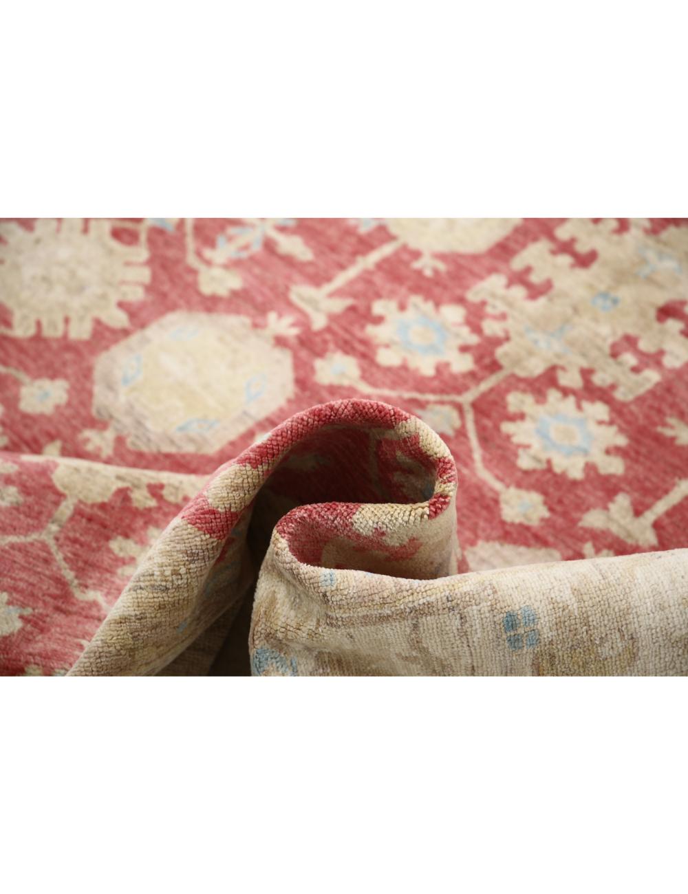 Hand Knotted Serenity Wool Rug - 5'6'' x 8'2'' Arteverk Arteverk Rugs