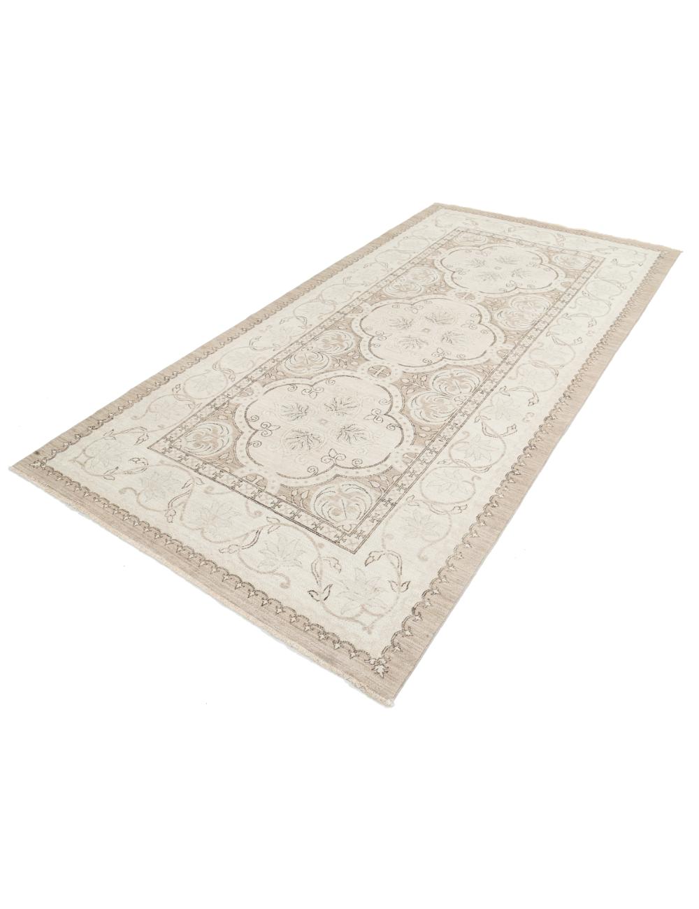 Hand Knotted Fine Serenity Wool Rug - 5'3'' x 10'3'' Arteverk Arteverk Rugs