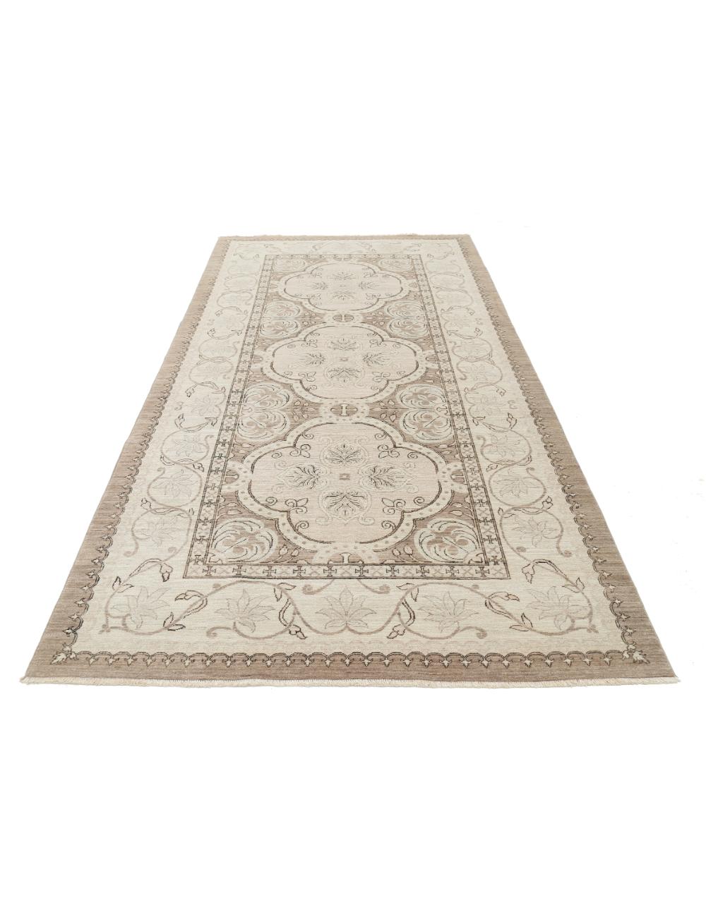 Hand Knotted Fine Serenity Wool Rug - 5'3'' x 10'3'' Arteverk Arteverk Rugs