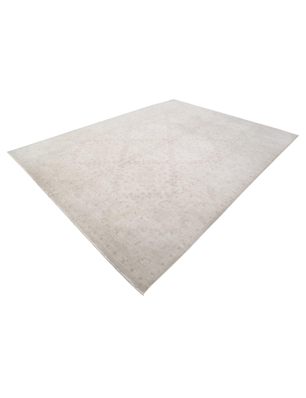 Hand Knotted Fine Serenity Wool Rug - 8'11'' x 11'11'' Arteverk Arteverk Rugs