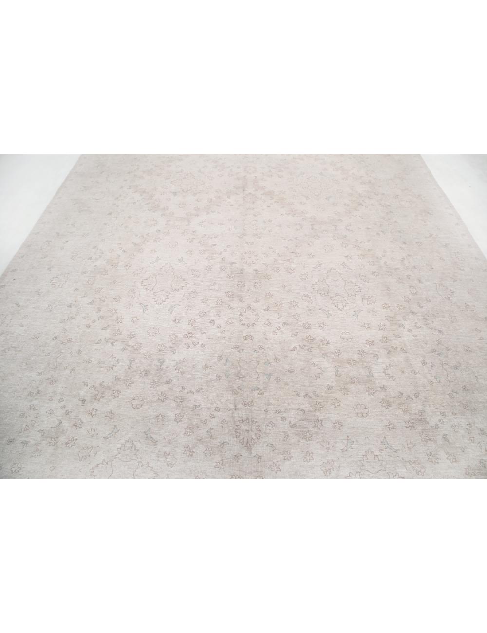 Hand Knotted Fine Serenity Wool Rug - 8'11'' x 11'11'' Arteverk Arteverk Rugs