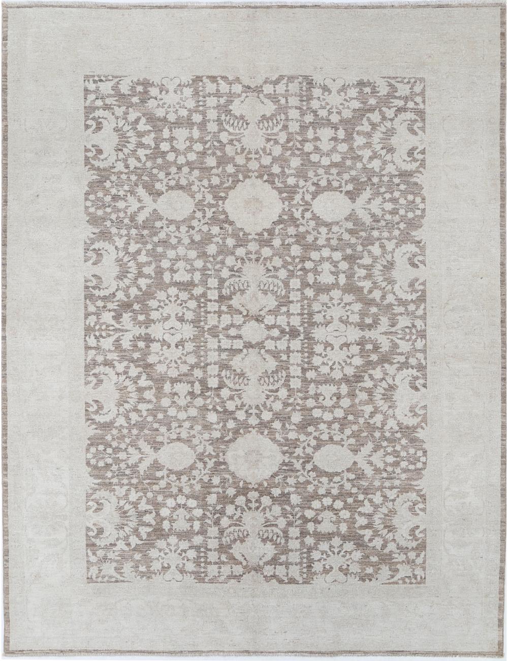 Hand Knotted Serenity Wool Rug - 6&#39;1&#39;&#39; x 7&#39;10&#39;&#39;