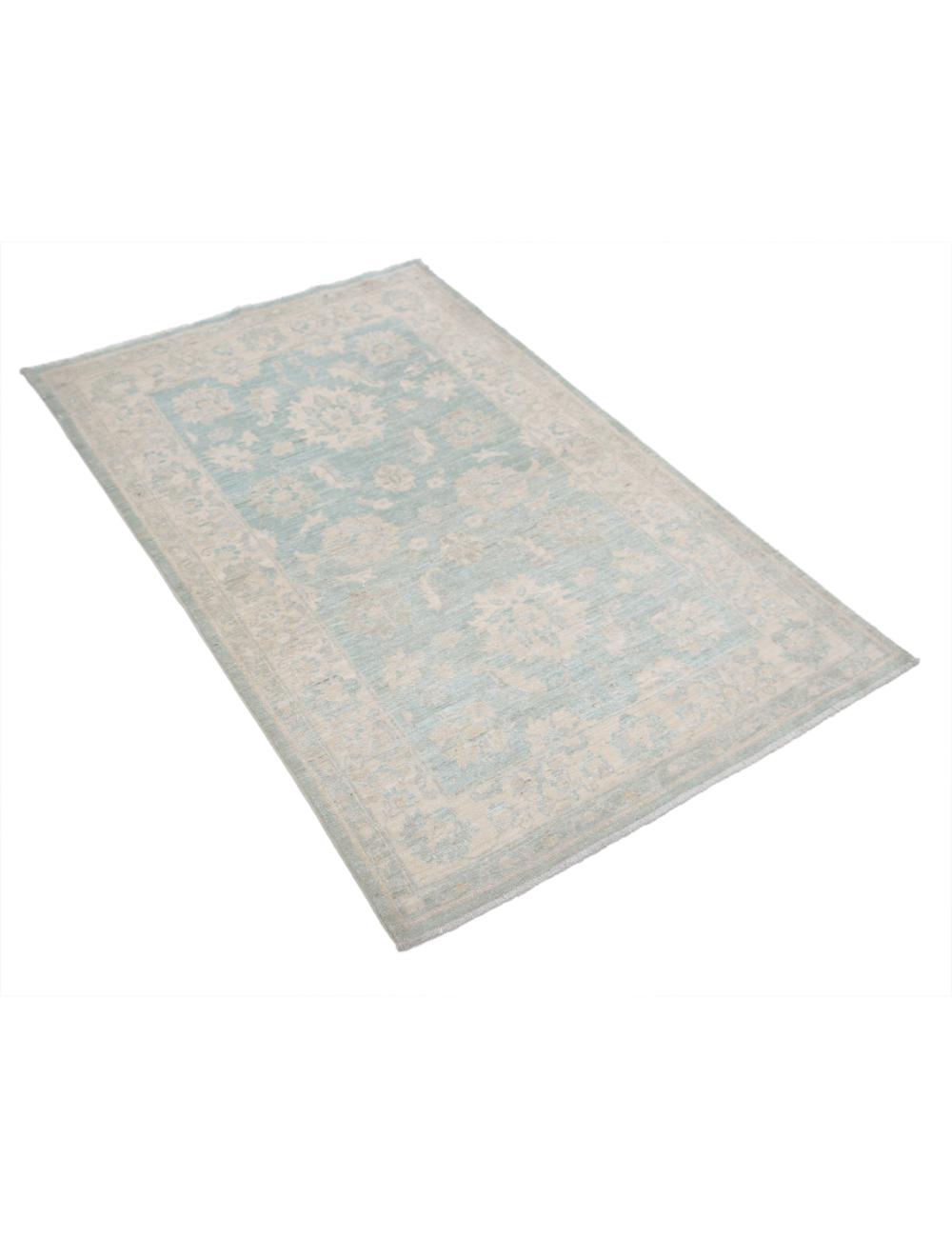 Hand Knotted Serenity Wool Rug - 3'2'' x 4'10'' Arteverk Arteverk Rugs