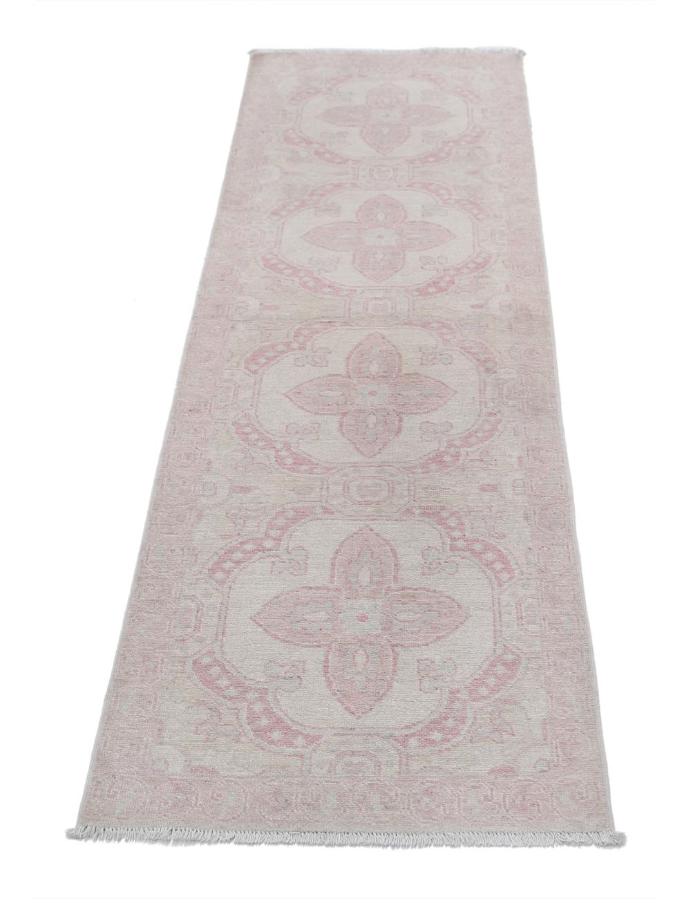 Hand Knotted Serenity Wool Rug - 2'0'' x 6'3'' Arteverk Arteverk Rugs