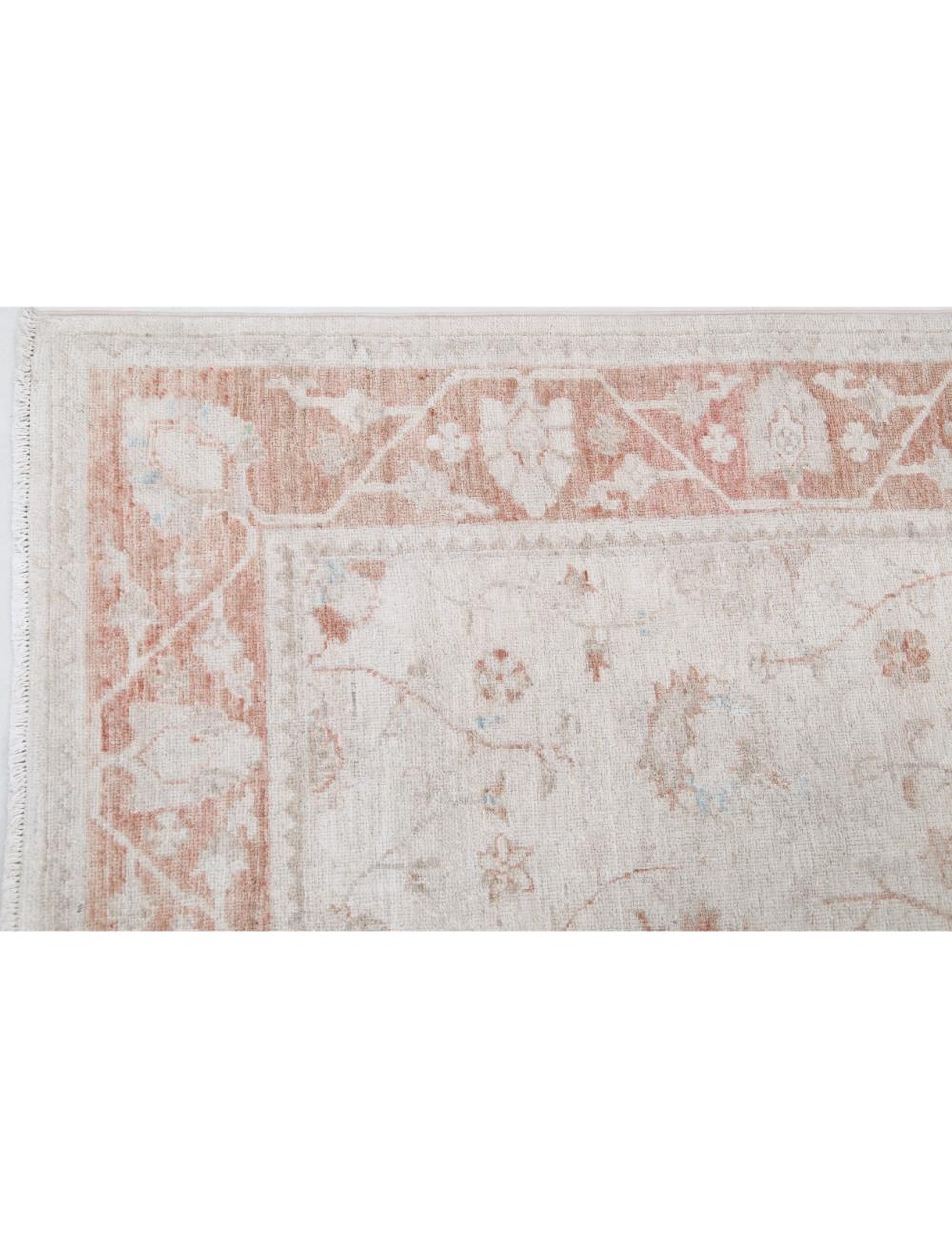 Hand Knotted Serenity Wool Rug - 3'10'' x 5'9'' Arteverk Arteverk Rugs