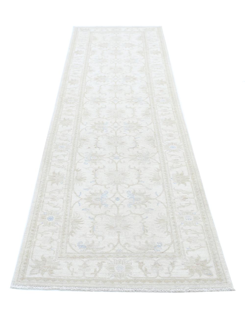 Hand Knotted Serenity Wool Rug - 2'8'' x 8'6'' Arteverk Arteverk Rugs