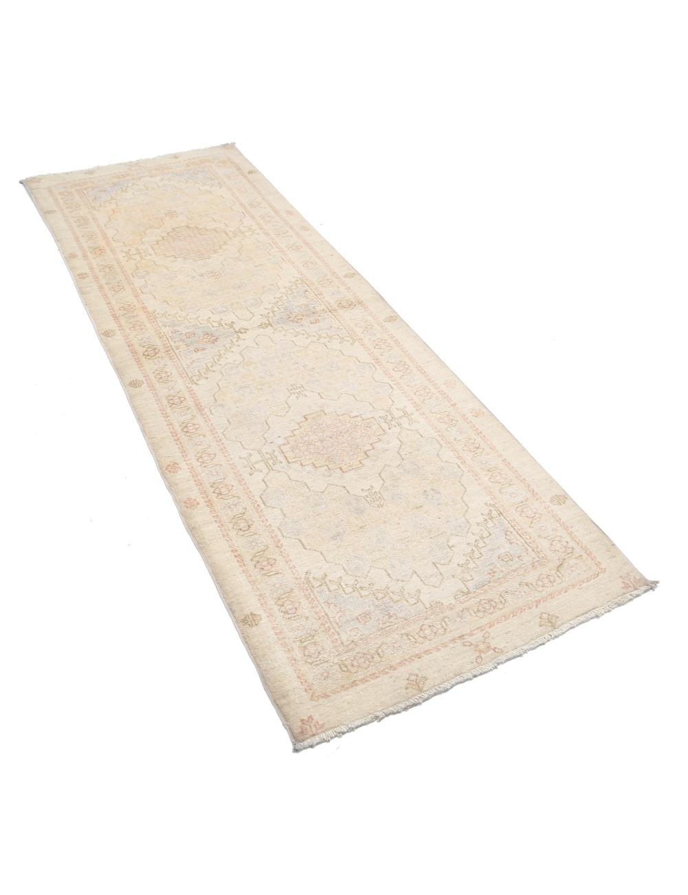 Hand Knotted Serenity Wool Rug - 2'7'' x 7'3''